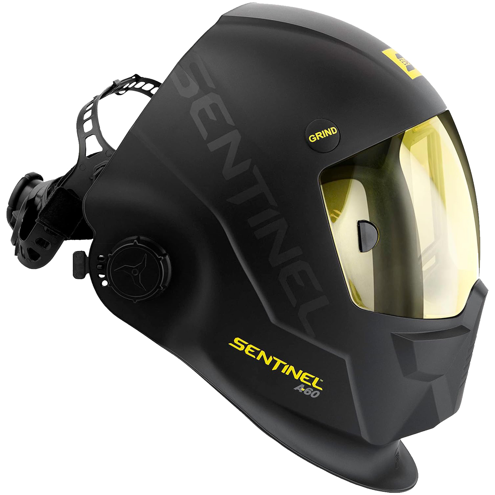 Maschera Saldatura Automatica ESAB Sentinel A60 Casco Auto Oscurante True Color DIN 3/5-13 con ADF Professionale - immagine 3