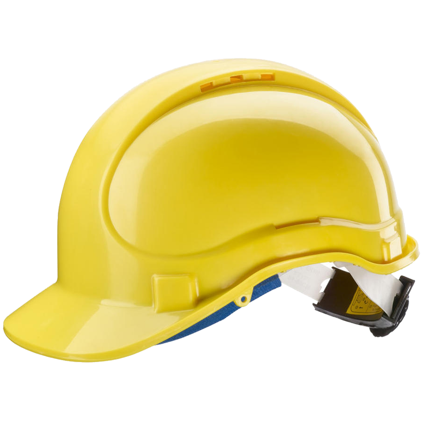 Elmetto in ABS con Sottogola NERI E1 Casco Protettivo Professionale EN397 per Cantiere e Lavori in Quota - immagine 5