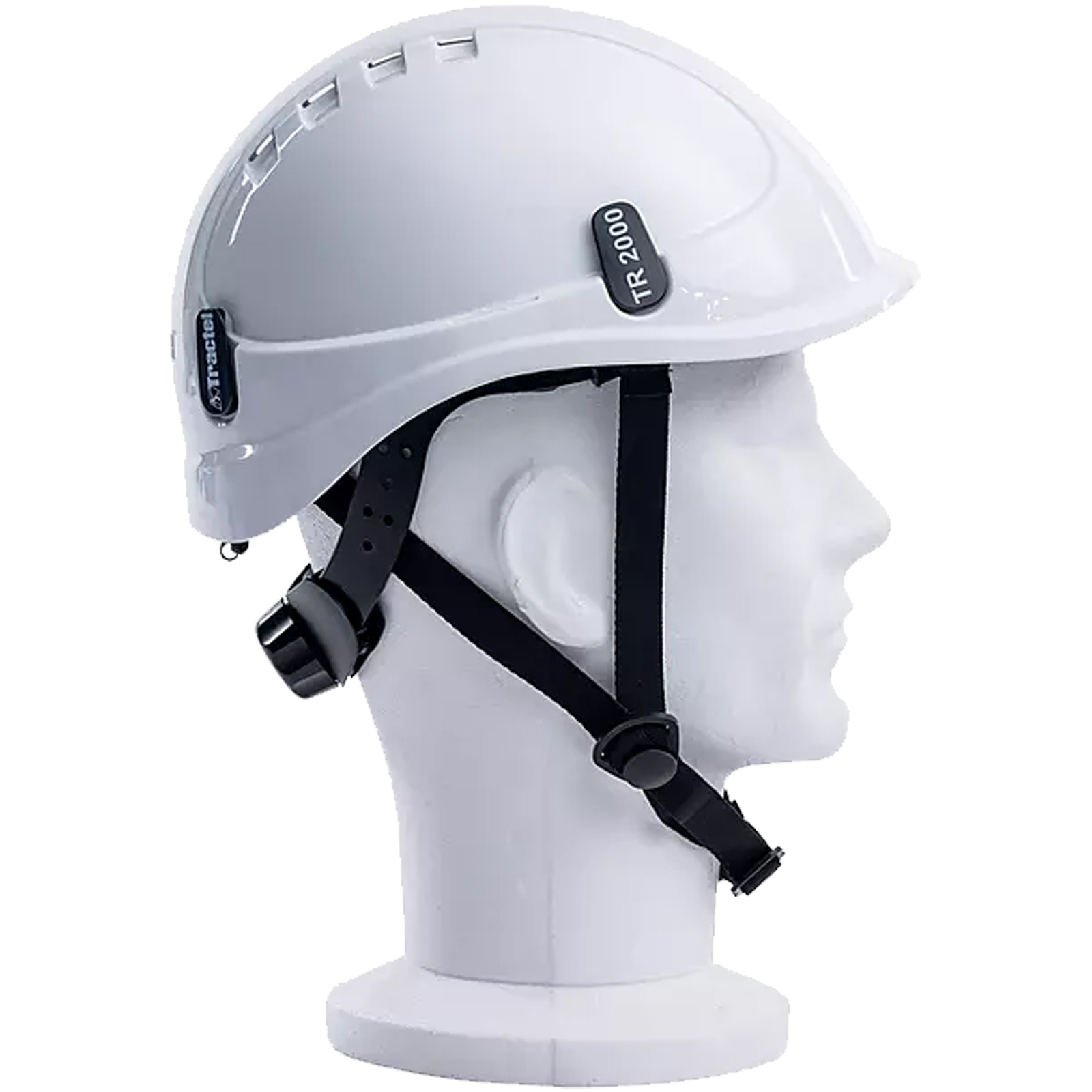 Casco di Sicurezza Professionale per Lavori in Quota e Cantiere TRACTEL TR2000 Elmetto Anticaduta con Sottogola 4 Punti Certificati EN397 EN50365 - immagine 14