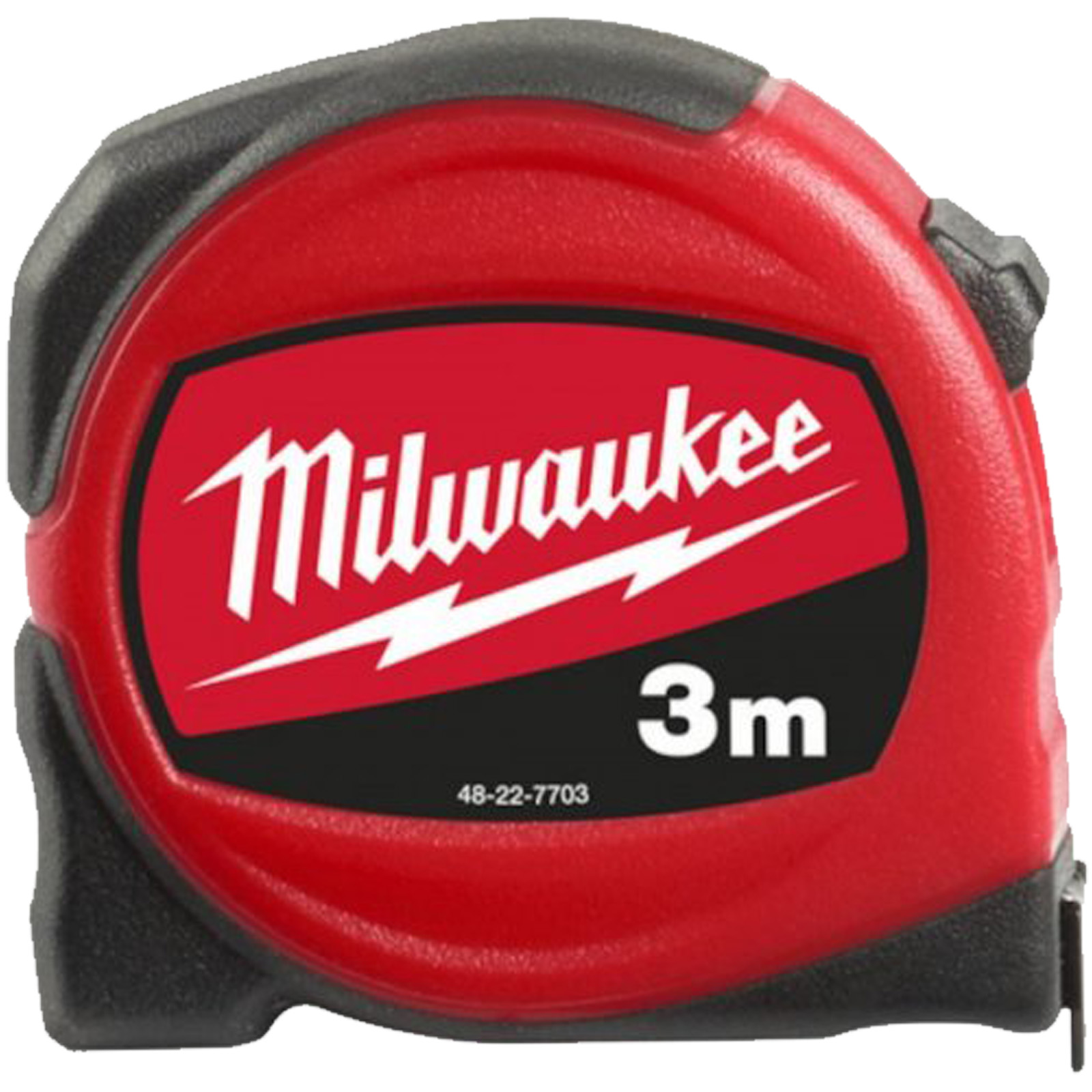 Flessometro Metro a Nastro Professionale MILWAUKEE Rinforzato ABS e Nylon 3m 5m 8m serie SLIM - 3 metri - 48227703