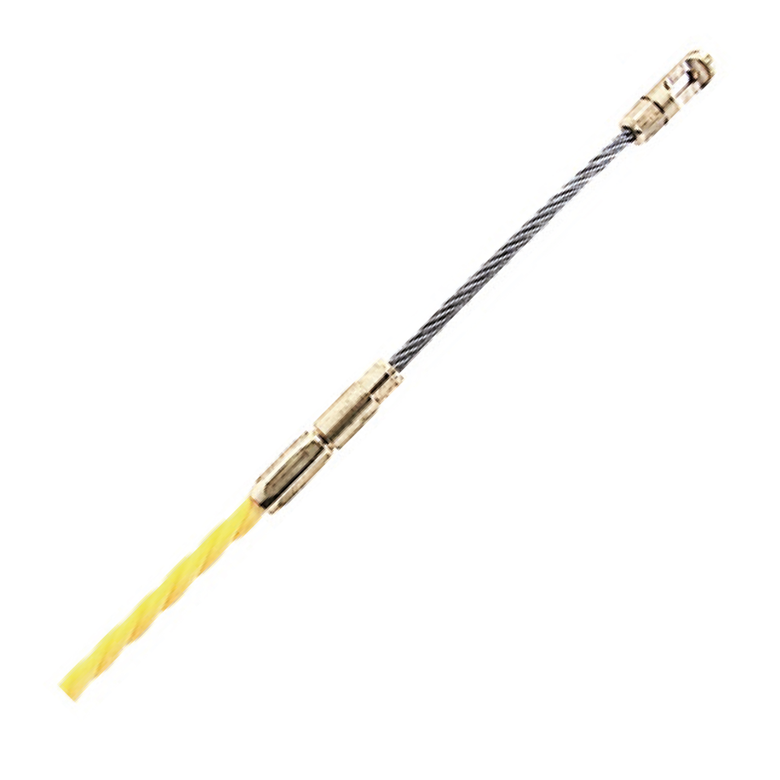 Sonda Passacavi Spiralata Ø 5,8 mm su Aspo Acciaio Zincato Lunghezza da 20/30/40/50 m con Testa Flessibile e Ogiva Intercambiabile articolo 2580GVT - immagine 2