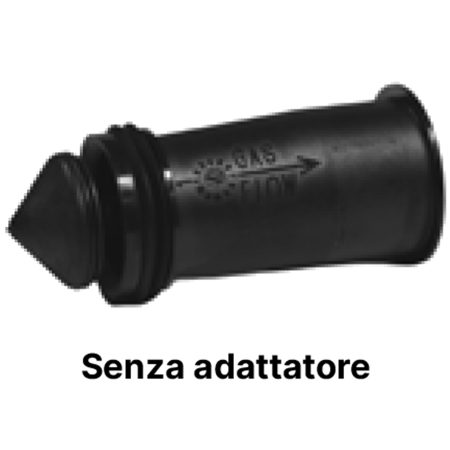 Valvola Gas Stop SDR11 senza Adattatore Manuale o Automatica per Tubo Gas PE