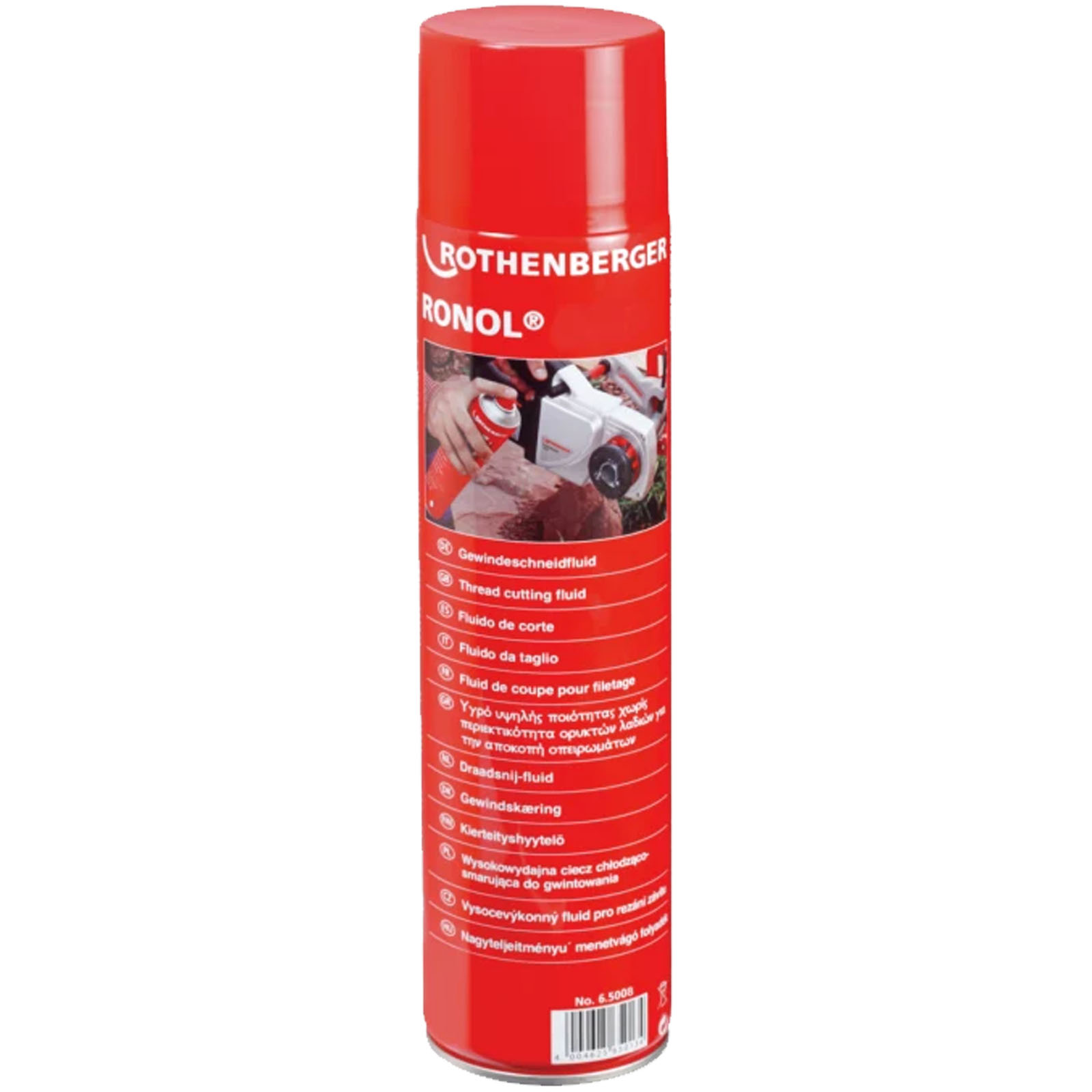 Olio da Taglio per Filettatura ROTHENBERGER RONOL Spray 600 ml 65008
